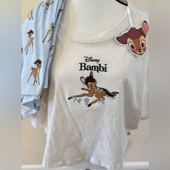 Disney Bambi 2 Piece Pajama Set - Picture 4 of 6
